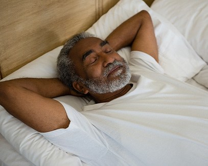 Man sleeping