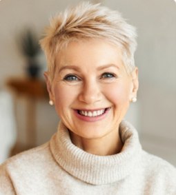 Smiling woman