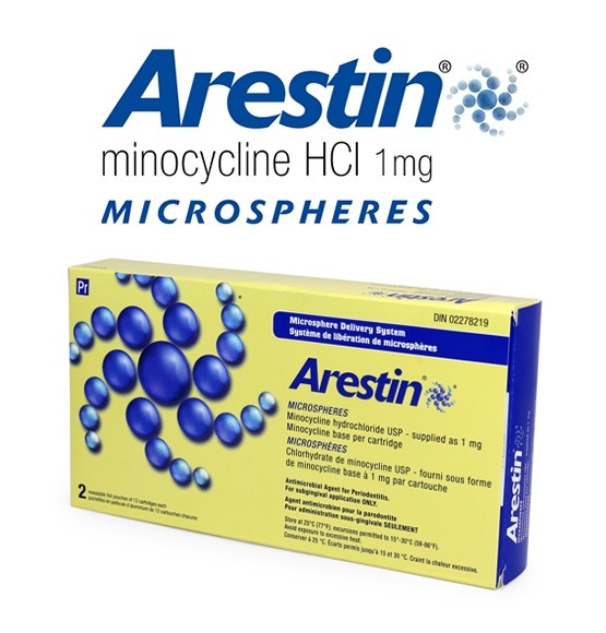 Arestin antibiotic therapy kit