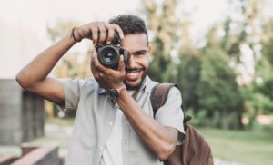 photographer taking a picture